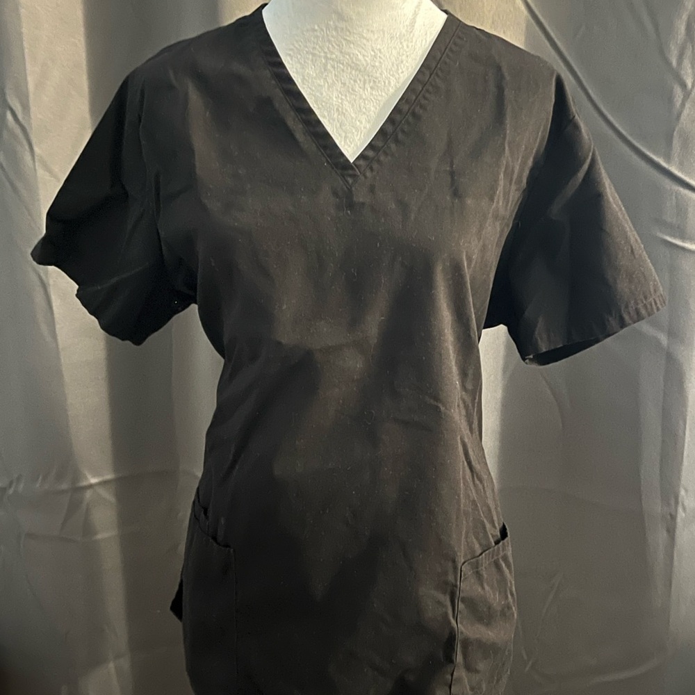 Black Scrub Top